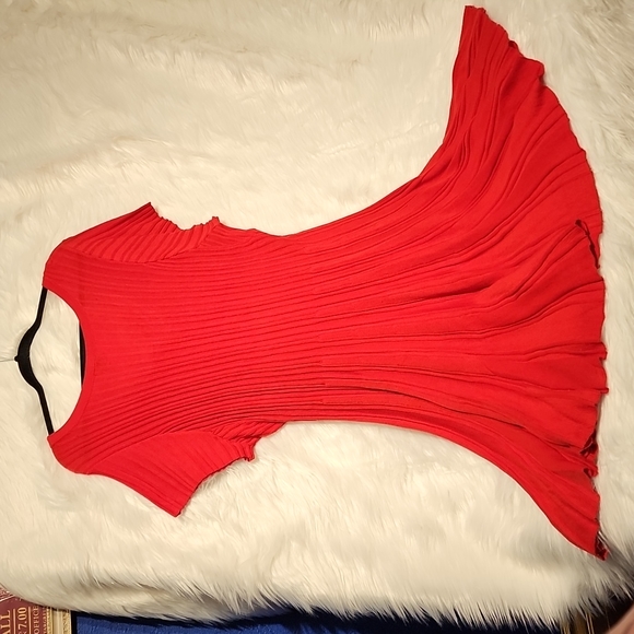 Torrid Holiday  Red Sweater Dress sz 4. HOLIDAY - Picture 4 of 10